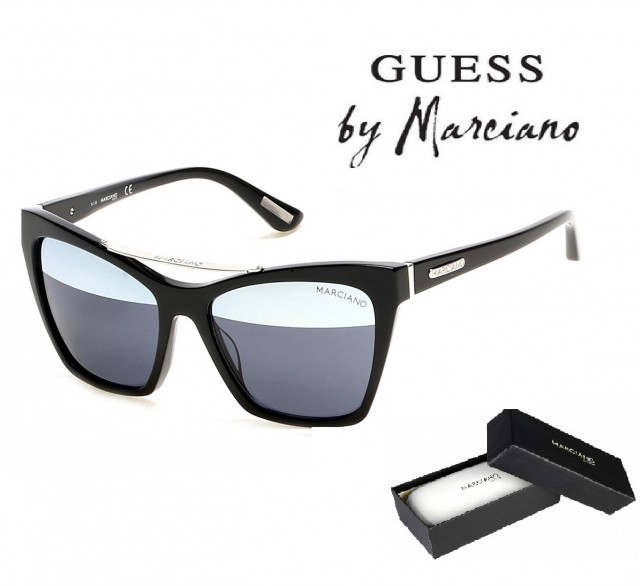 Guess by Marciano Sunglasses GM0753 01B 57